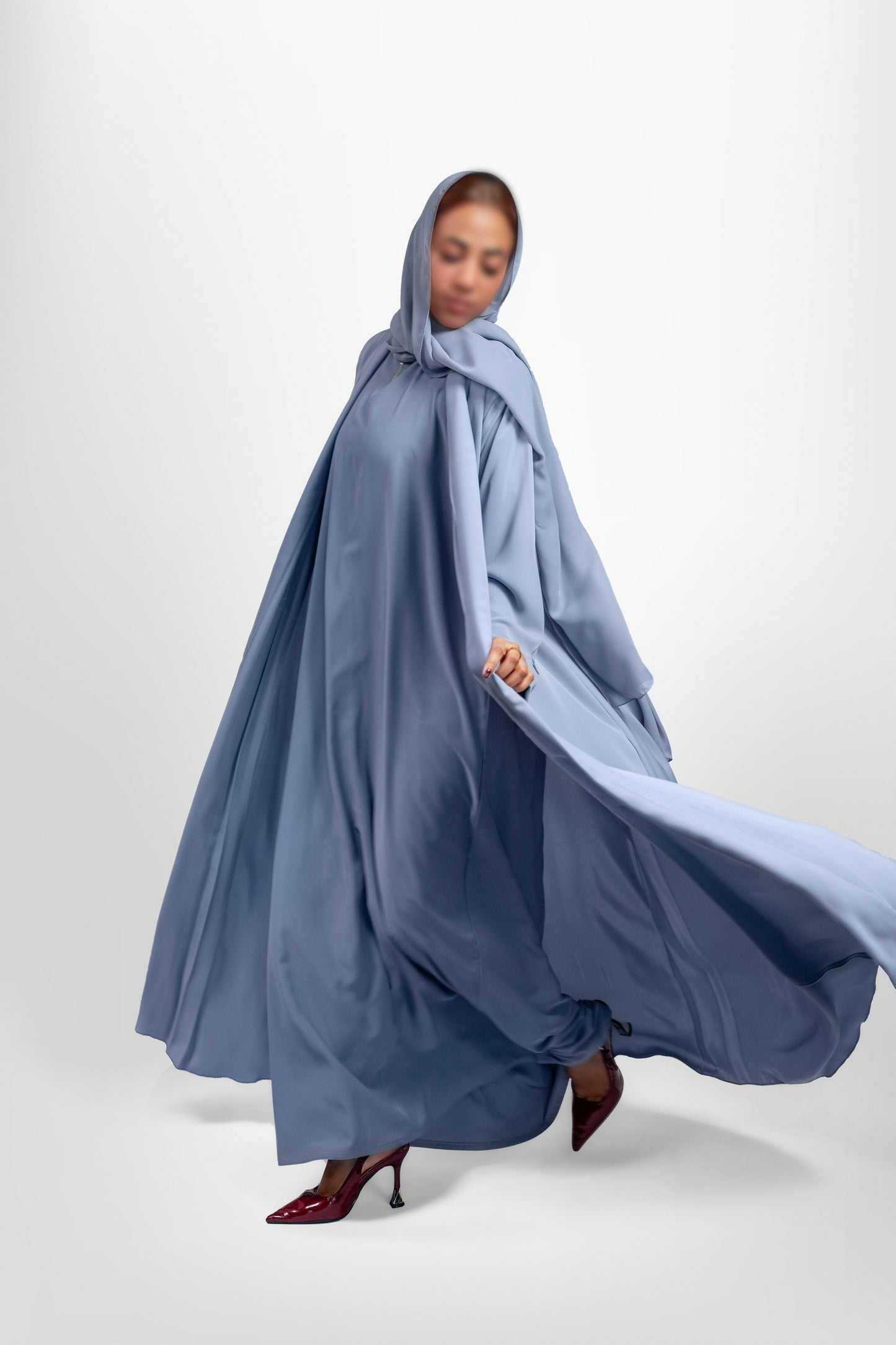 Bouthaina Abaya -(Grey)