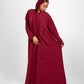 Bouthaina Abaya-Maroon color