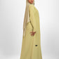 Bouthaina Abayas-(Olive Green)