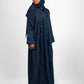 Bouthaina Abayas-(Navy Blue)