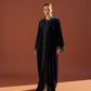 Hajar 01 Abaya (Velvet dentelle)