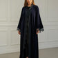 Hajar 01 Abaya (Velvet dentelle)